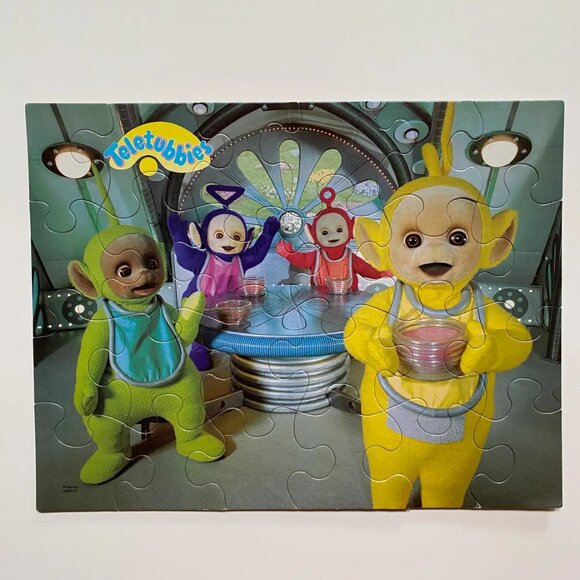 Teletubbies Jigsaw Puzzle for Kids 24 Pieces 1999 - Picture 2 of 6